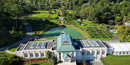Exterior of Hershey Gardens
